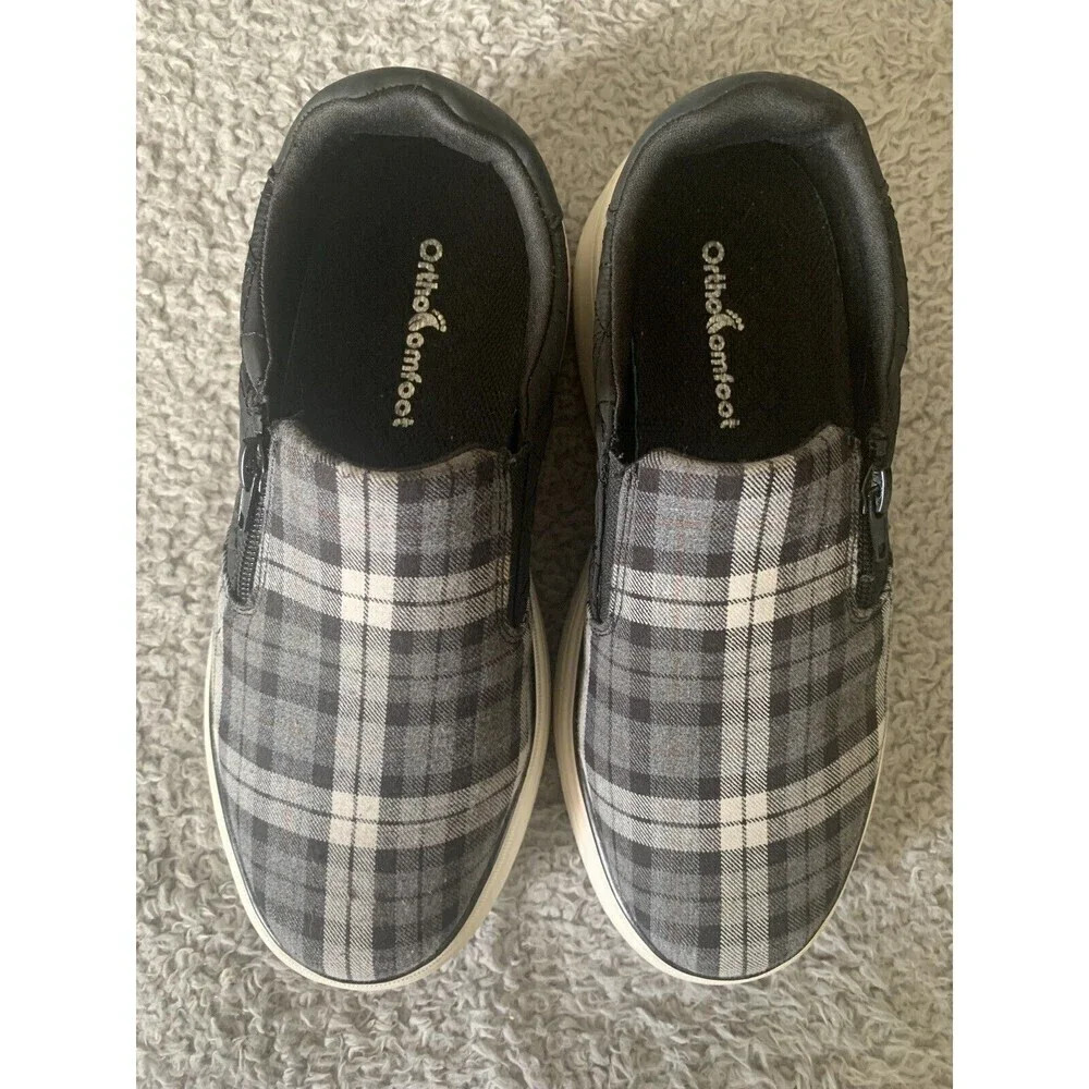 Orthocomfoot Women's Slip On Shoes with Arch Support Size 7US, 38EU